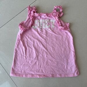 Juicy Couture Ruffled Pink Camisole for Kids